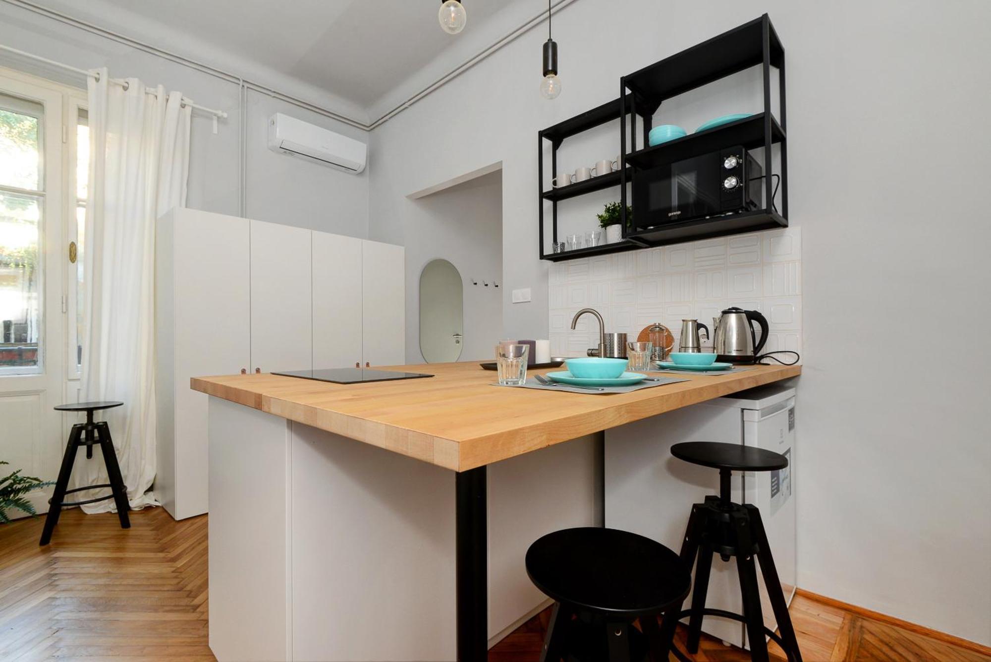 Monochrome Chic Apartments R613 布达佩斯 外观 照片